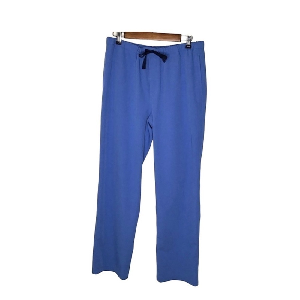 Figs Pisco Basic Scrub Pants in Ceil Blue.